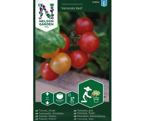 Frø cherrytomat potte Veranda Red