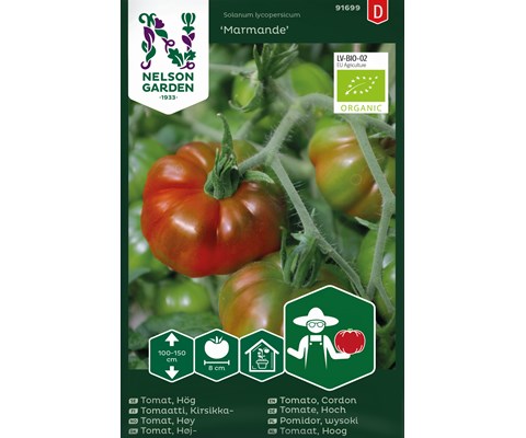 Frø tomat høy Marmande økologisk