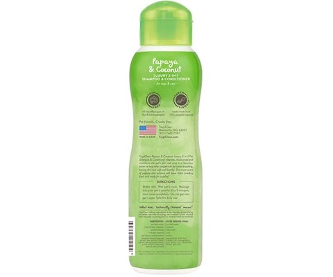Shampoo og balsam Papaya Coconut 355 ml