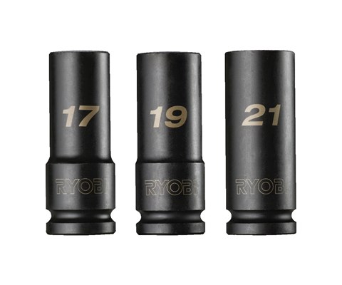 Pipenøkkelsett slaghylser