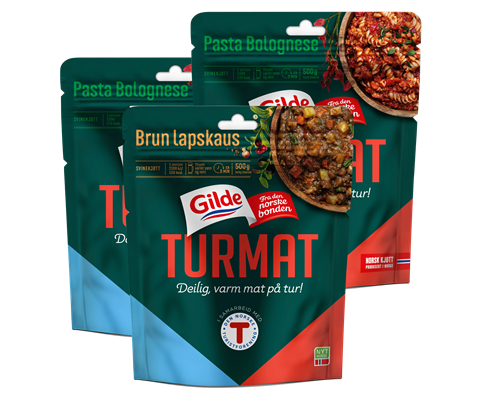 Turmat 2 pasta bolognese og 1 lapskaus 120 g