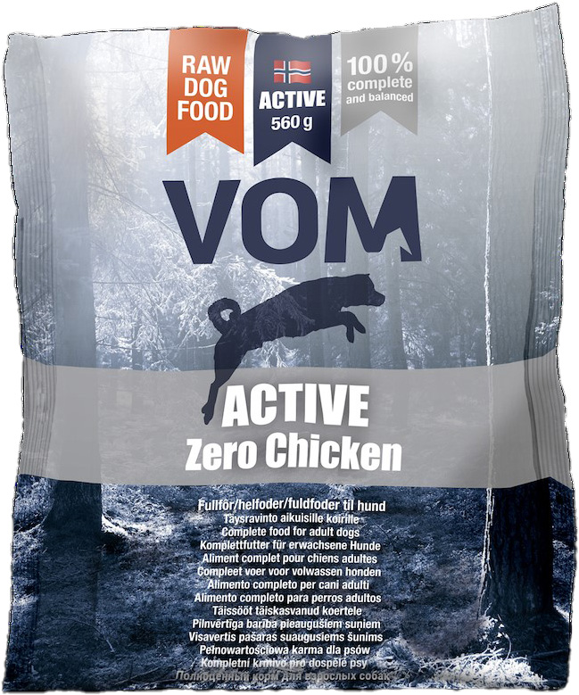 Fullfôr kjøttboller Active Zero Chicken 560 g