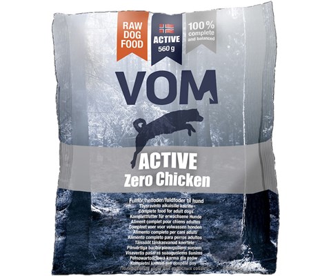 Fullfôr kjøttboller Active Zero Chicken 560 g