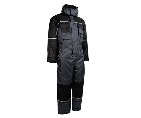 Varmedress grå/svart
