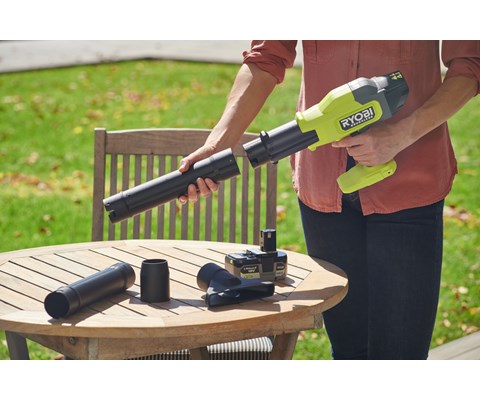 Batteridrevet løvblåser RY18BLCXA-0