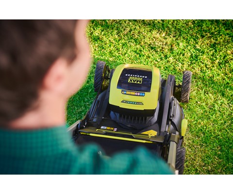 Batteridrevet gressklipper RY36LMXSP53A-160 36V sett