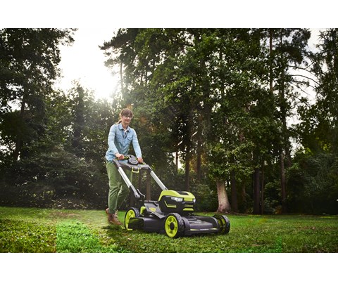 Batteridrevet gressklipper RY36LMXSP53A-160 36V sett