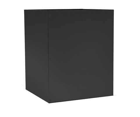 Krukke 40x30 cm svart metall