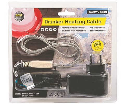 Varmekabel 10W 80 cm