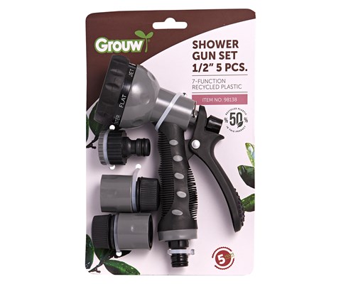 Strålepistolsett 1/2" 5 deler