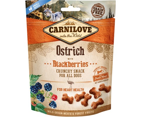 Hundesnacks struts og bjørnebær 200 g