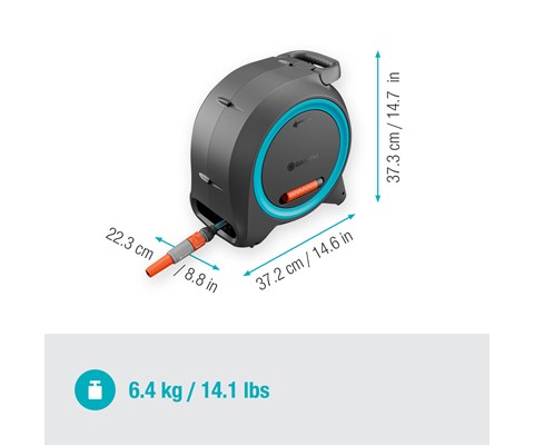 Slangetrommel dual 25 m