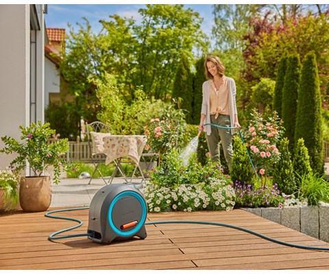 Slangetrommel dual 25 m