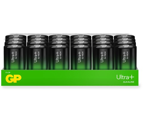 Ultra Plus Alkaline D-batteri 13AUP/LR20, 24 pk