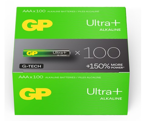 Ultra Plus Alkaline AAA-batteri 24AUP/LR03, 100 pk