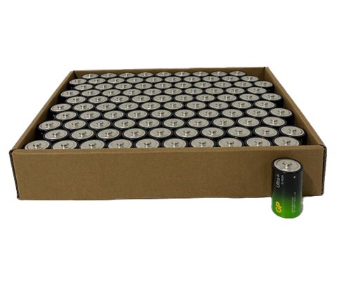 Ultra Plus Alkaline D-batteri 13AUP/LR20, 100 pk