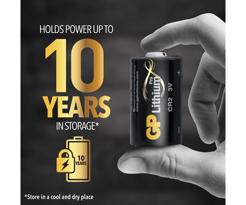 Pro Lithium batteri CR123A, 1 stk