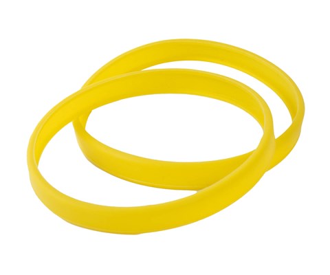 O-Ringer til hørselvern gul