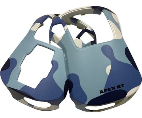 Fargedeksel Apex blå kamuflasje