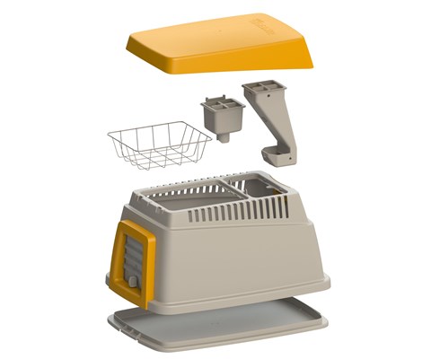 Kaninhus Bunny Base uten bunnseksjon