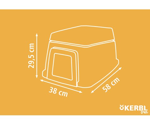 Kaninhus Bunny Base uten bunnseksjon