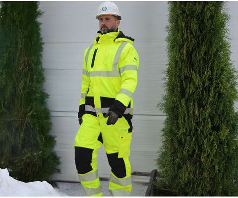 Vinterjakke Hivis varsel kl 3
