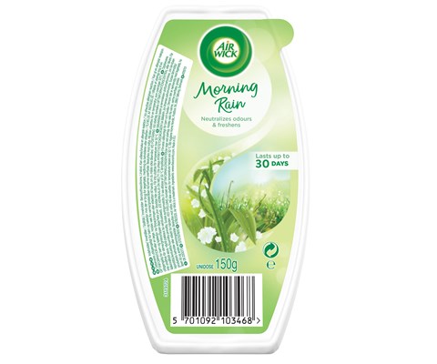 Luftfrisker geleblokk Morning Rain 150 g