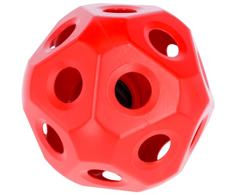 Leke og fôringsball rød