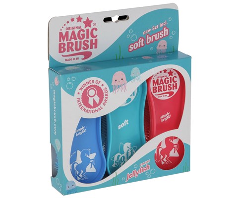 Børster JellyFish 3 pk