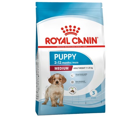 Hundefôr Medium Puppy 15 kg