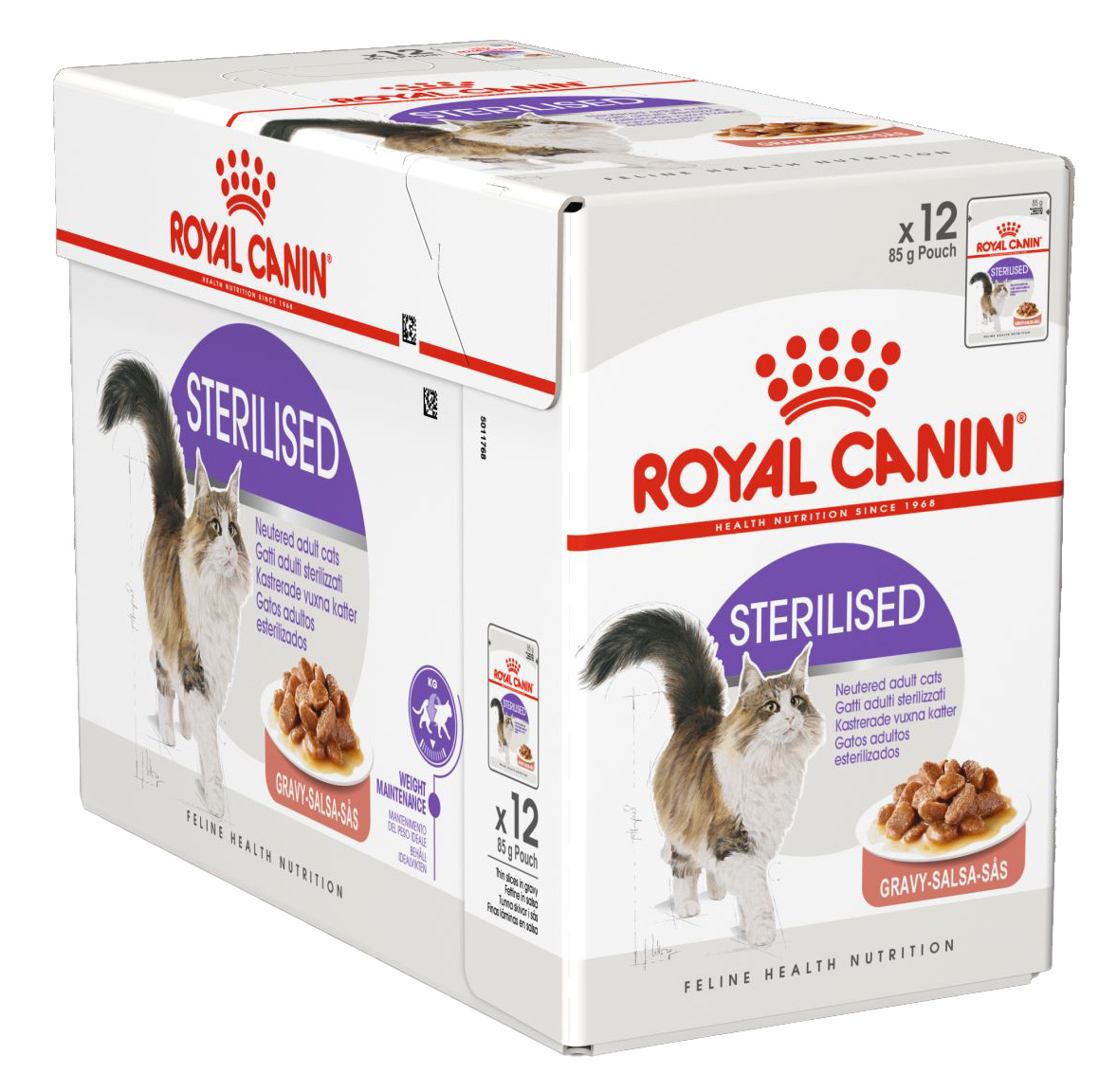 Våtfôr Sterilised Gravy Adult 12 x 85 g