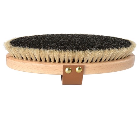 Børste kardask med lærrem