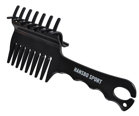 Kam med manklemme svart