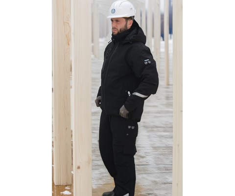 Vinterjakke allround svart