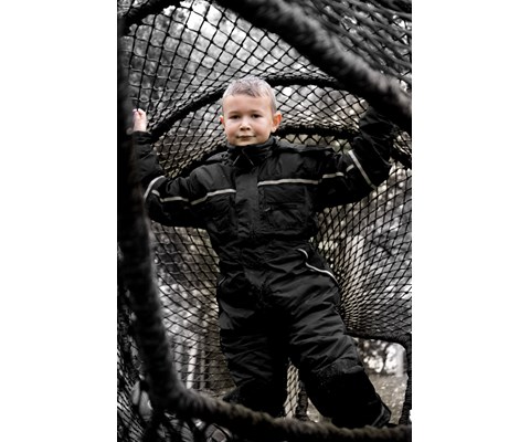 Varmedress barn svart