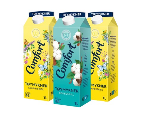 Tøymykner kit 2 Sommerfrisk og 1 Ren Bomull