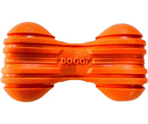 Hundeleke Ribbet Ben orange