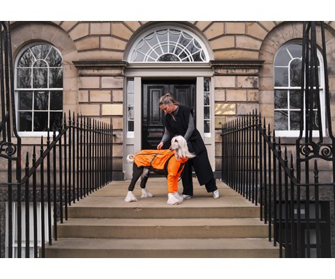 Regndekken Fjord orange