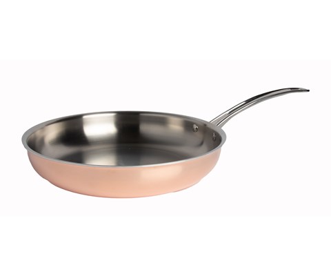 Kobberstekepanne 28 cm