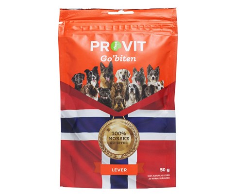 Go`biten frysetørket lever 50 g