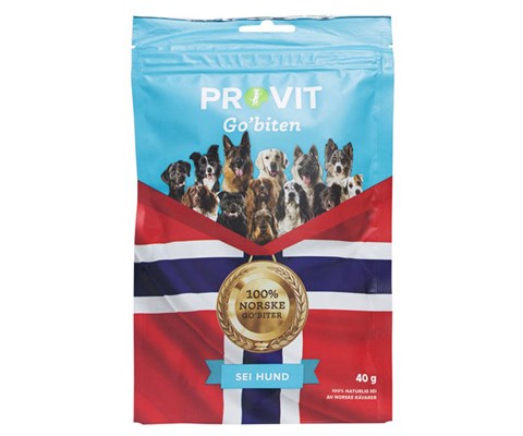 Go`biten frysetørket sei 40 g