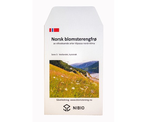 Frø blomstereng Vestlandet kyststrøk