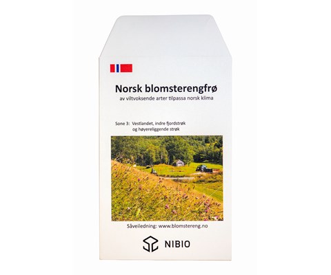 Frø blomstereng Vestlandet, indre fjordstrøk