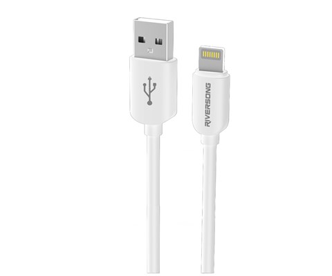 Ladekabel USB-A til Lightning 1 m