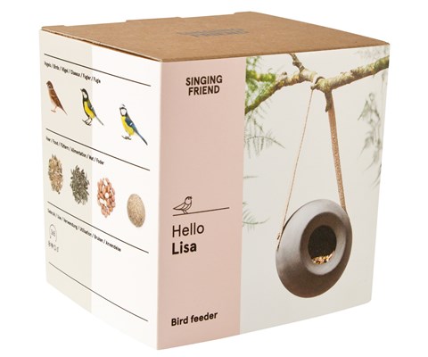 Fuglemater Lisa grå