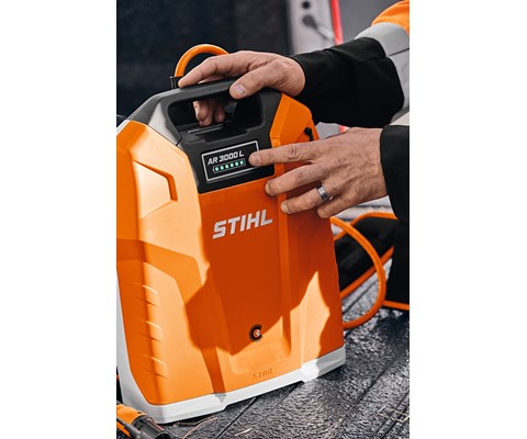 Ryggbatteri AR 3000 L med USB og bluetooth