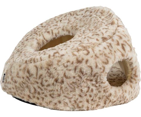 Kattehule Leja Leopard beige