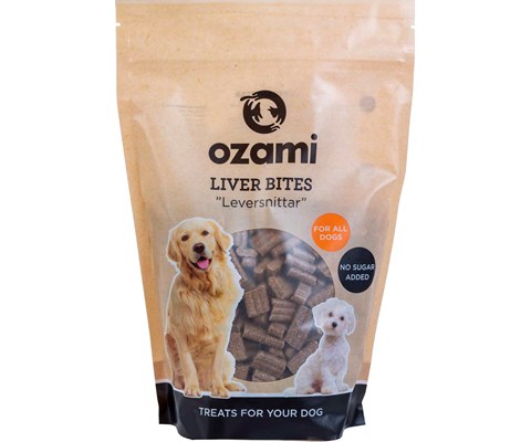 Hundesnacks leversnitter 1 kg