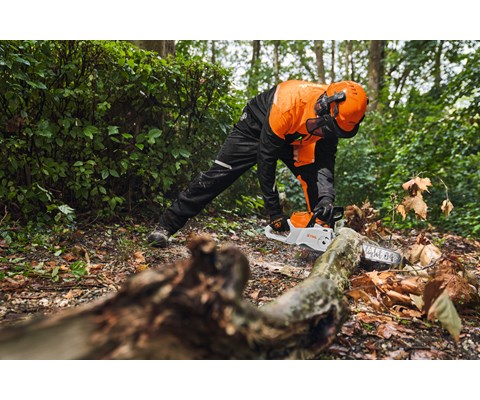 Skogsjakke Function Core orange/svart