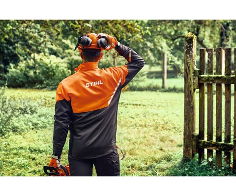 Skogsjakke Function Core orange/svart